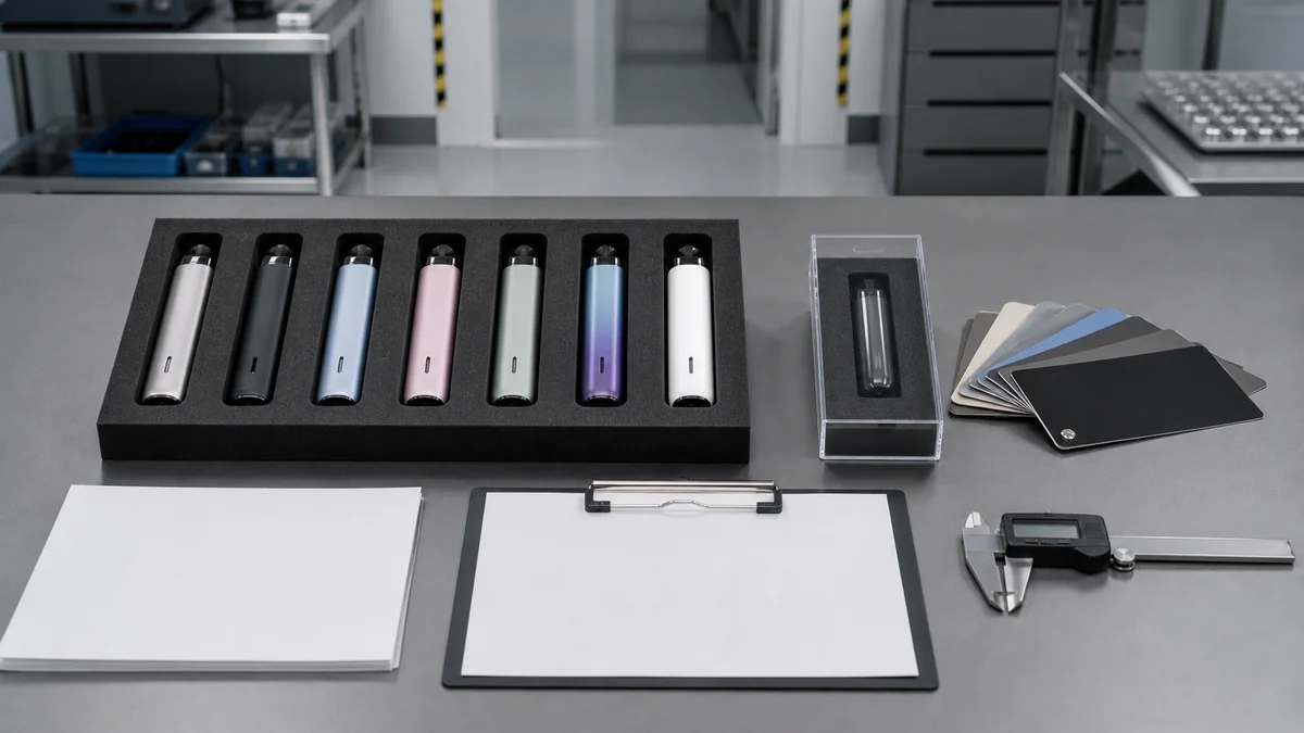 A controlled sample review connects specifications to the actual reference unit.