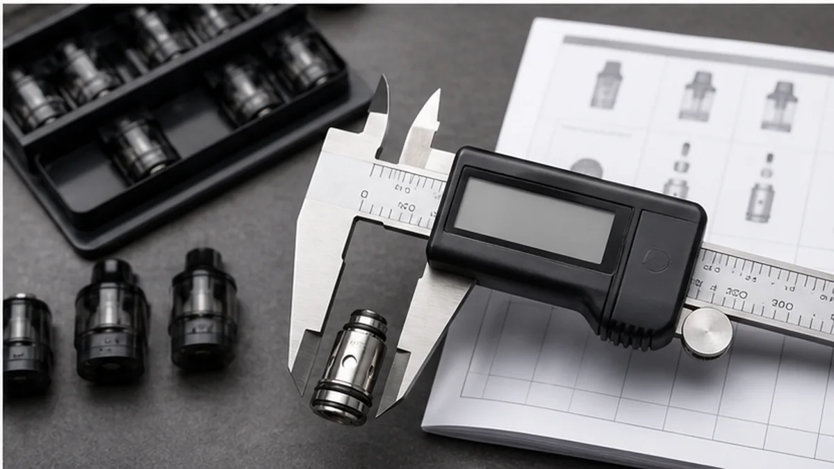 Vape parts compatibility checked against model documentation