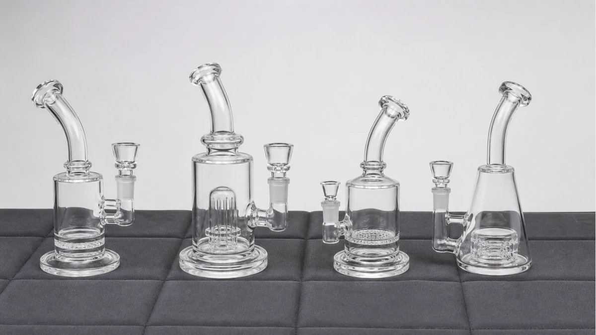 Wholesale glass should be compared by joint fit, stability and function