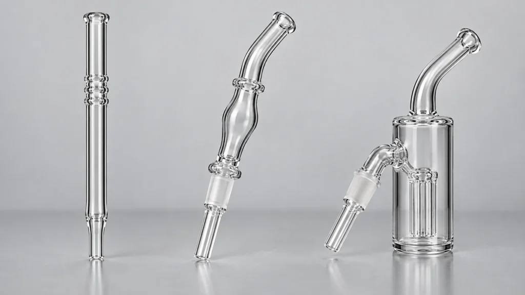 nectar collector glass straw types