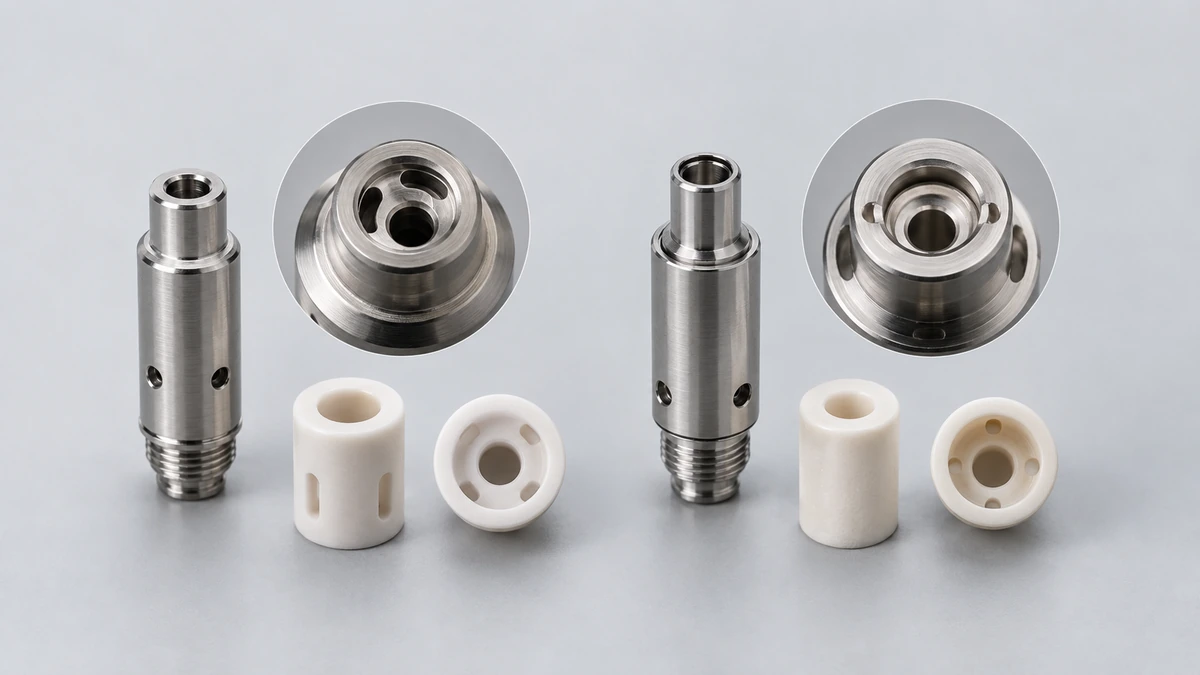 ceramic core inlets