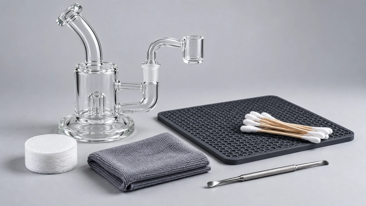 quartz rig cleaning layout