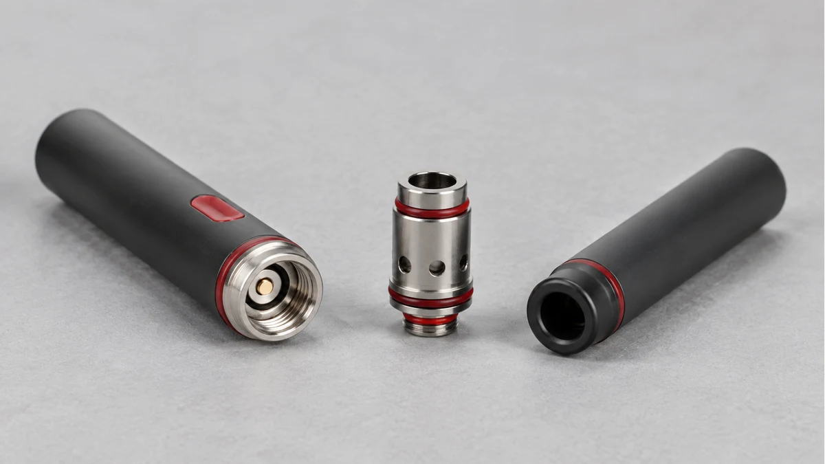 510 connection, atomizer and mouthpiece ends