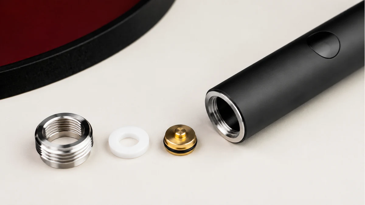 External parts of a 510 connector