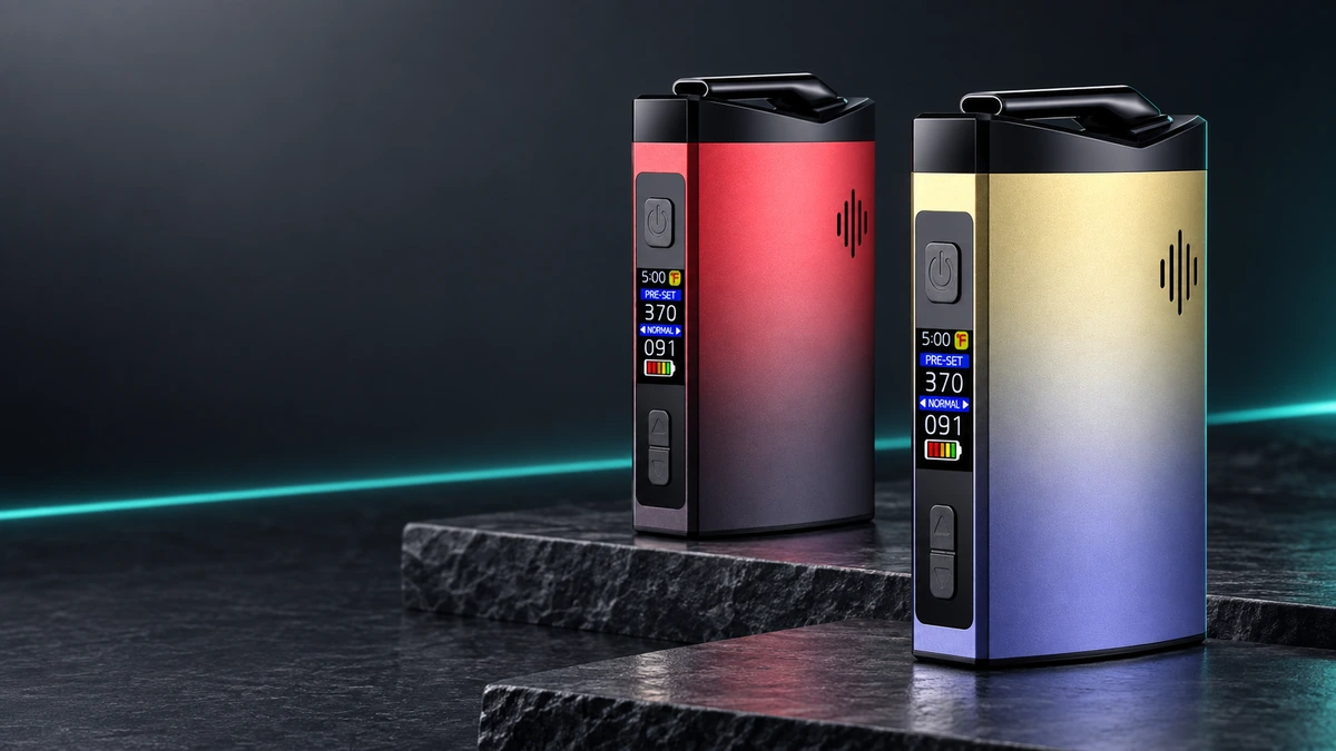 AOVAPE Mars 3-in-1 Vaporizer — Color Interface and Airflow