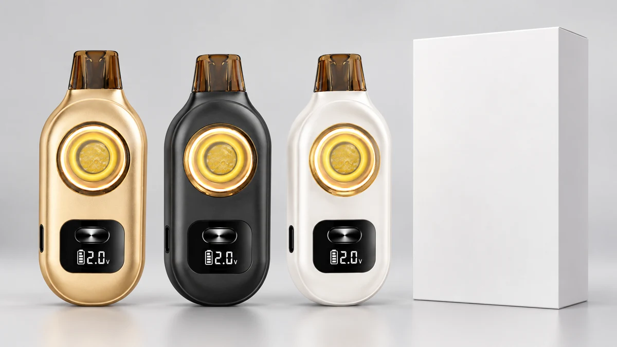 AOVAPE Rova finish and blank packaging options for OEM ODM projects