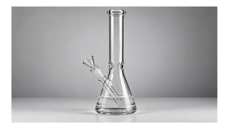 Complete bong with tested water level