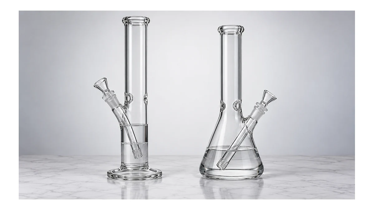 Water-level comparison by glass geometry Water-level comparison by glass geometry