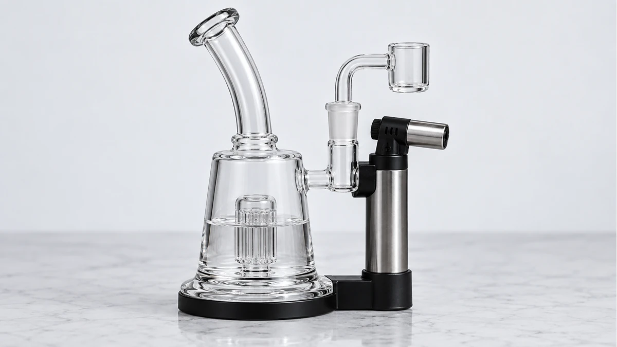 Dab Rigs With Built-In Torches: One Body, Two Separate Systems — hardware view 1 Dab Rigs With Built-In Torches: One Body, Two Separate Systems — hardware view 1