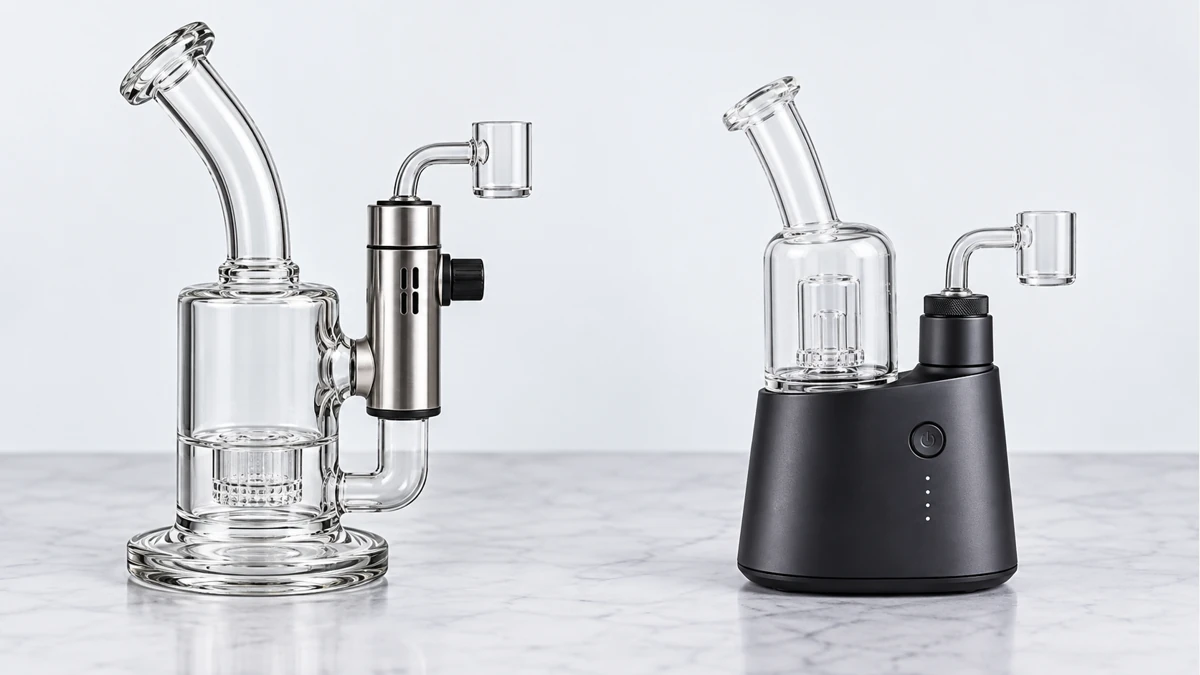Dab Rigs With Built-In Torches: One Body, Two Separate Systems — hardware view 3 Dab Rigs With Built-In Torches: One Body, Two Separate Systems — hardware view 3