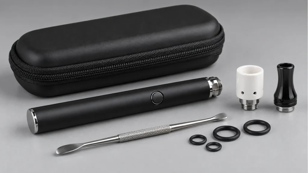 Dab Pen Accessories: Match Each Part to the Air, Heat, or Cleaning Path — hardware view 1