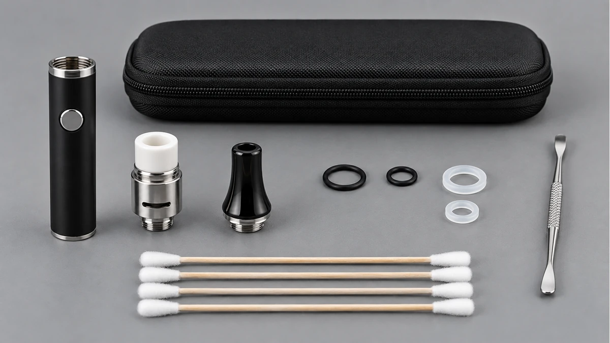 Dab Pen Accessories: Match Each Part to the Air, Heat, or Cleaning Path — hardware view 3