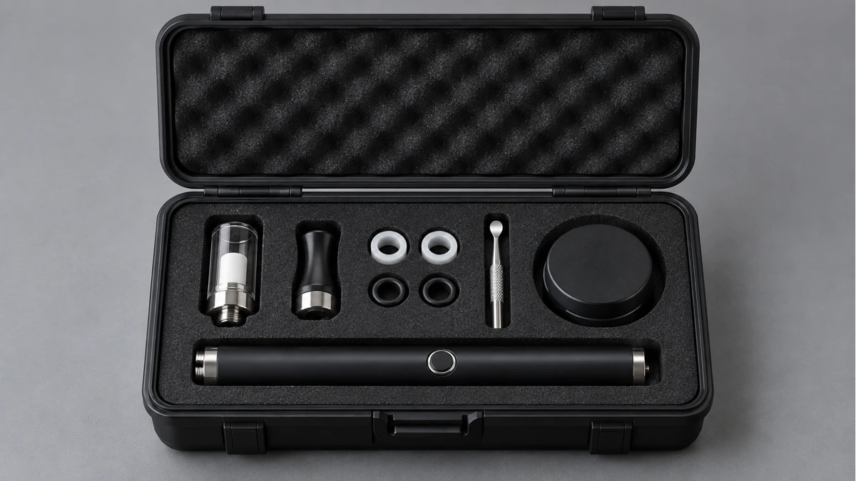 Dab Pen Accessories: Match Each Part to the Air, Heat, or Cleaning Path — hardware view 4