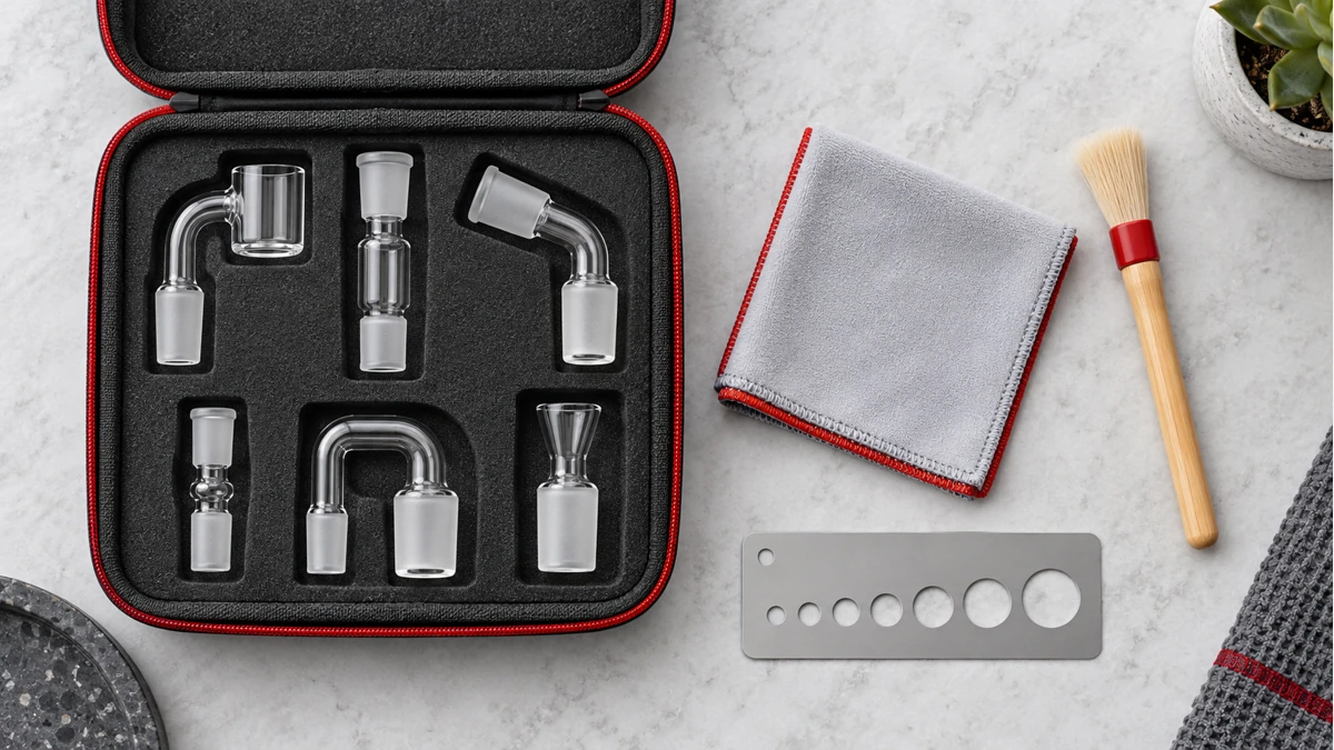 Dab Rig Adapters: Match Joint Size, Gender, Angle, and Load — hardware view 4 Dab Rig Adapters: Match Joint Size, Gender, Angle, and Load — hardware view 4