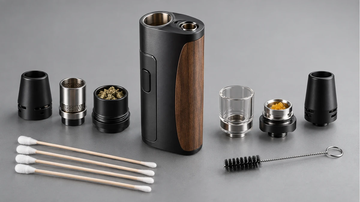 Dry Herb and Wax Vaporizers: One Body Still Needs Two Material Paths — hardware view 3