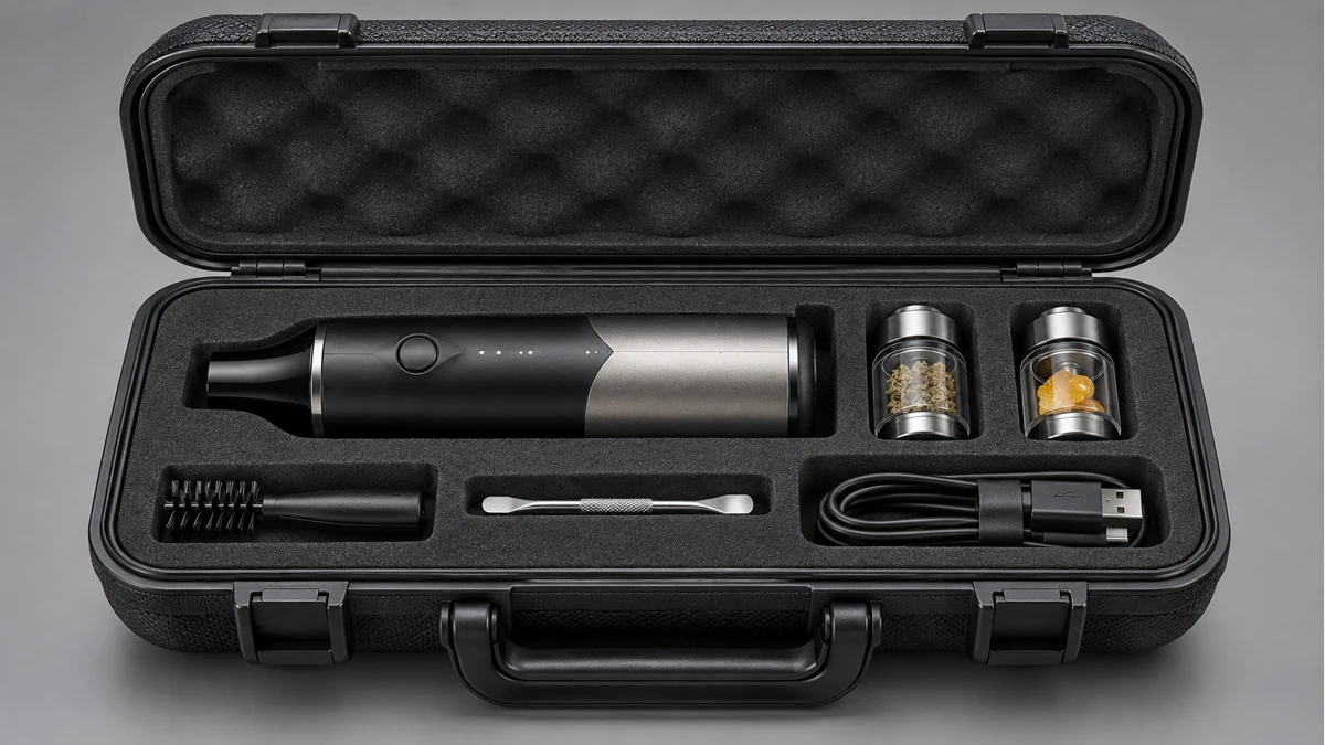 Dry Herb and Wax Vaporizers: One Body Still Needs Two Material Paths — hardware view 4