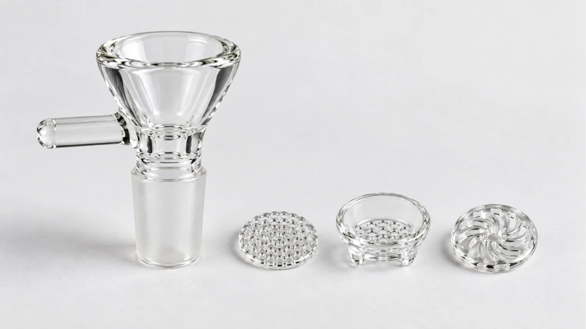 Glass Screens for Bongs: Fit the Bowl Without Blocking Airflow — hardware view 1