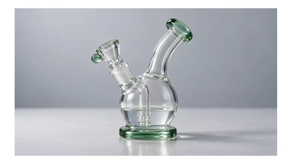 Complete mini bubbler water pipe