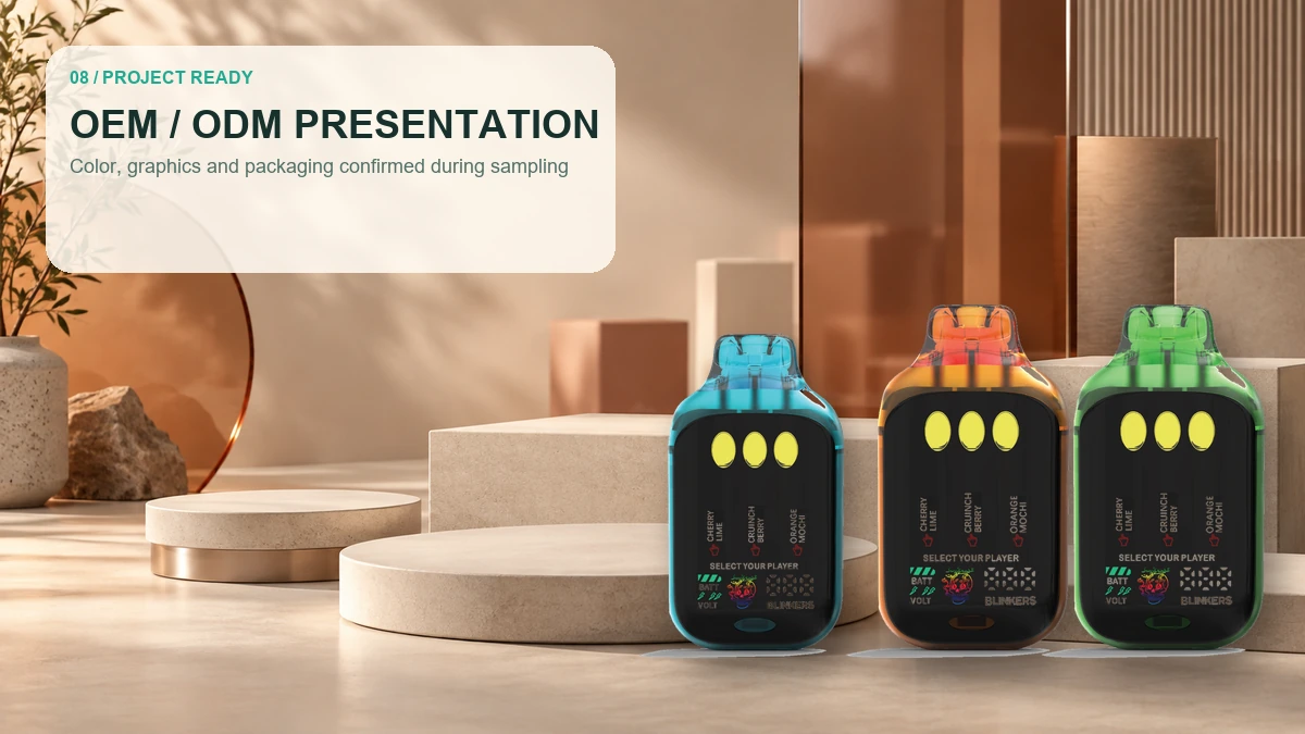 AOVAPE Axis 3 Triple-Chamber Oil Vape Device oem/odm presentation