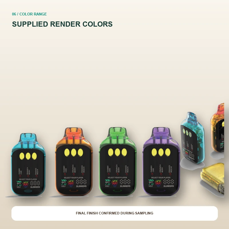 AOVAPE Axis 3 Triple-Chamber Oil Vape Device available render colors