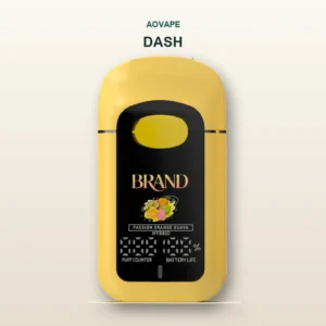AOVAPE Dash Display Oil Vaporizer single product on a clean warm background