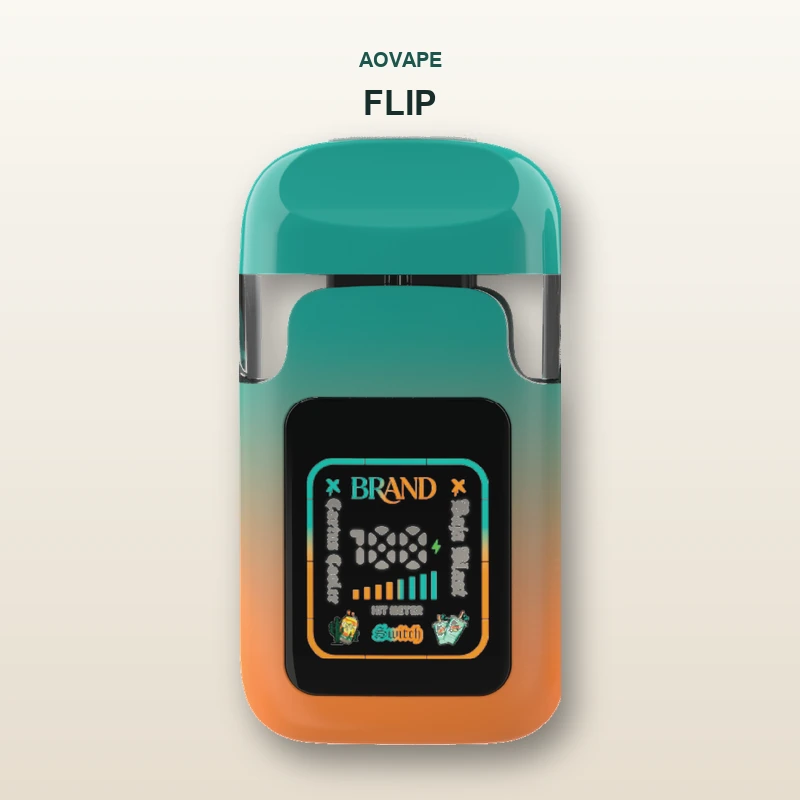 AOVAPE Flip Selectable Reservoir Vape single product on a clean warm background