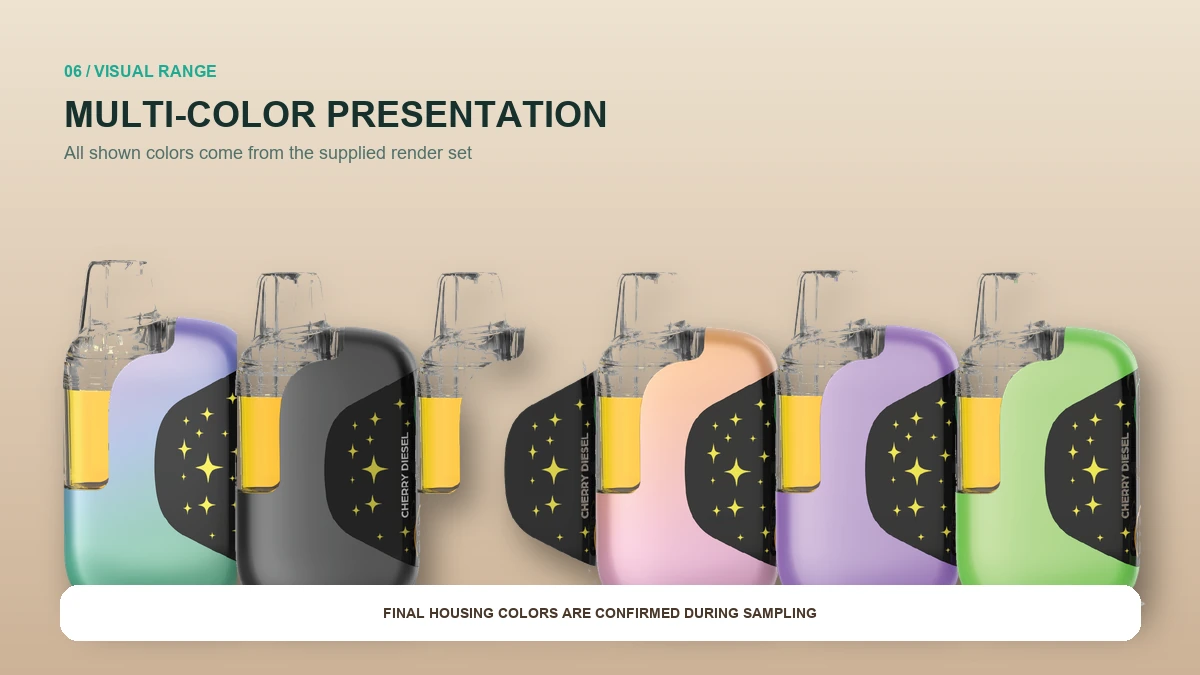 AOVAPE Twin Dual-Chamber CBD Oil Pen review the available color direction