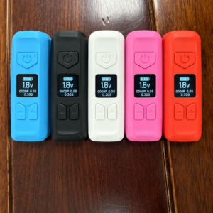 AOVAPE PocketScreen 400mAh OLED 510 batteries in multiple housing colors