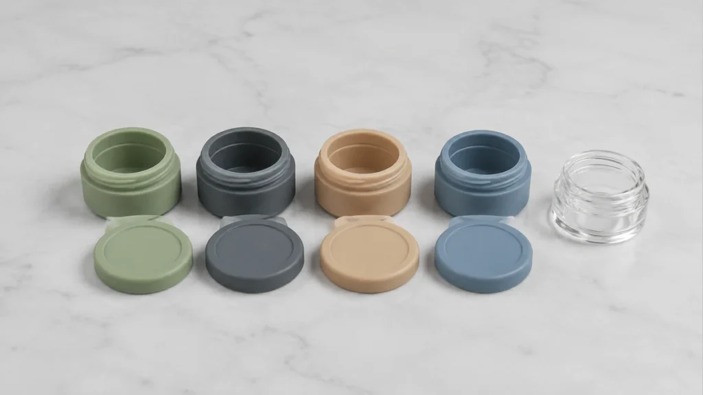 silicone dab container 1