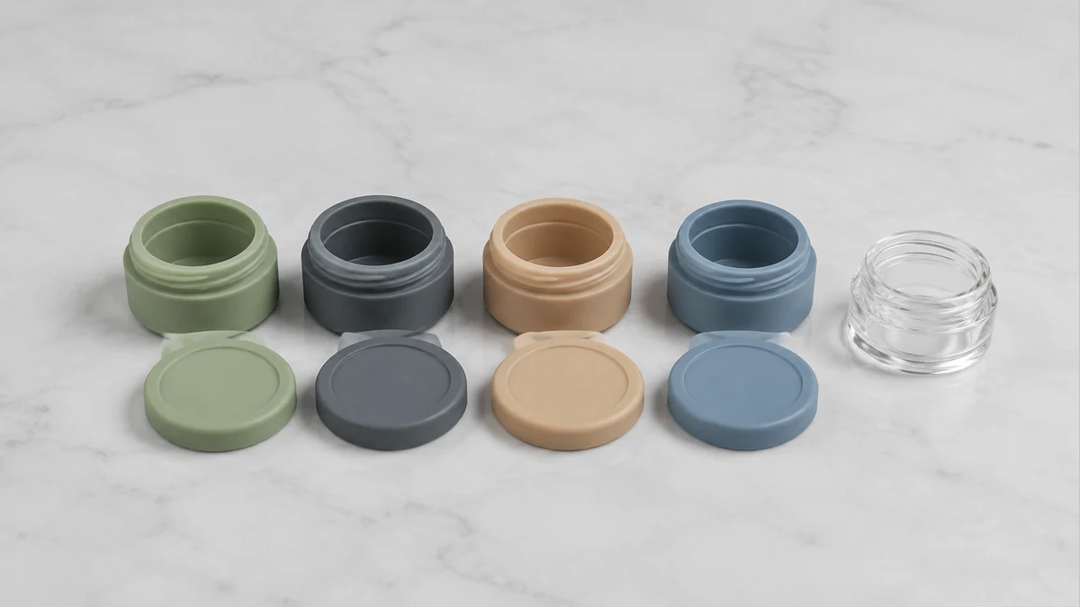 silicone dab container 1