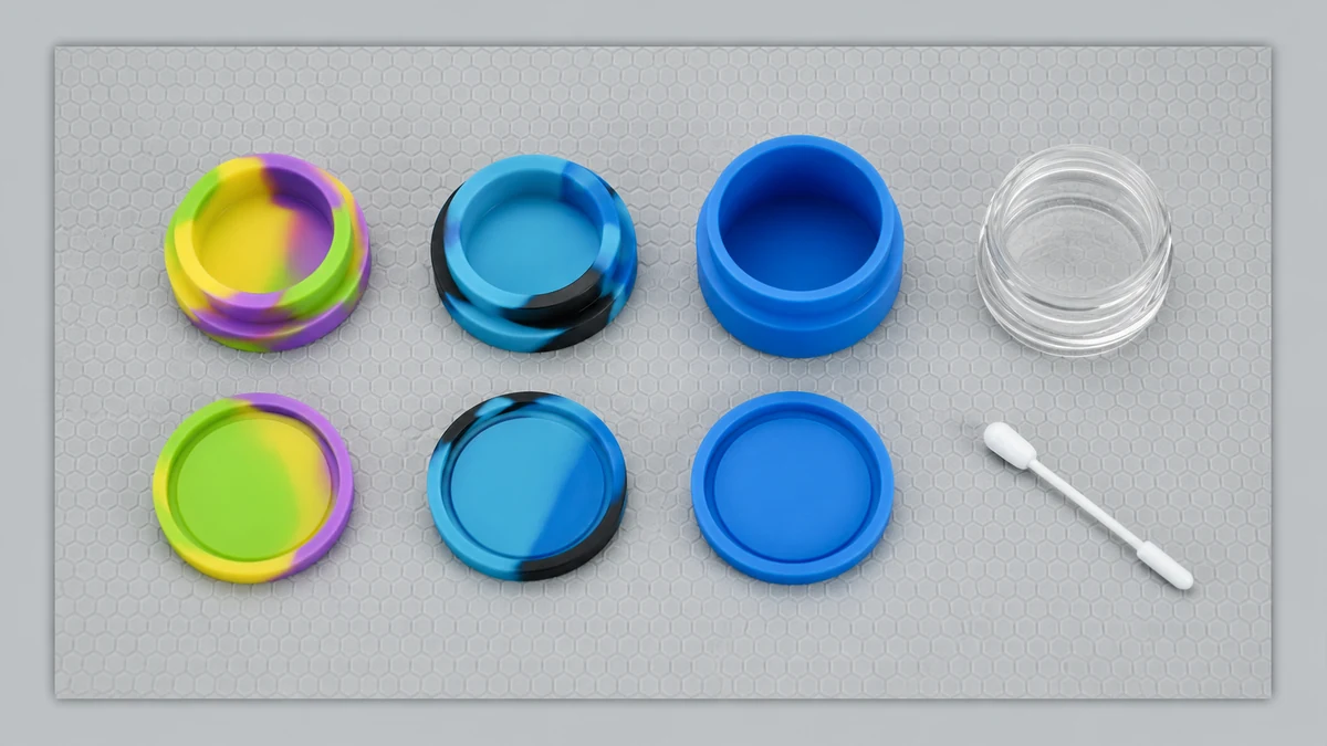 silicone dab container 2 silicone dab container 2