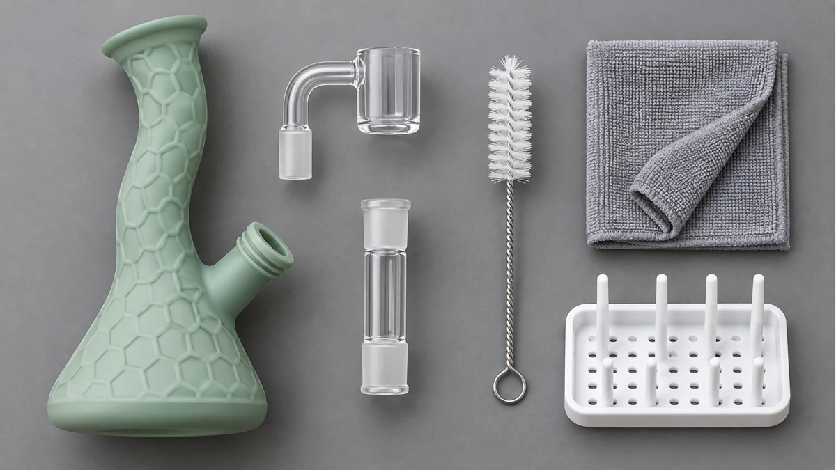 Silicone Dab Rigs: Flexible Bodies Still Depend on Rigid Heat Parts — hardware view 4