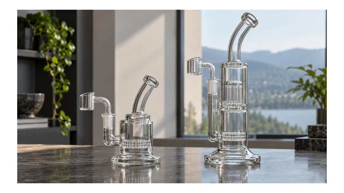 Small and tall rig geometry comparison