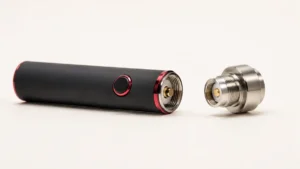 Threaded 510 battery and atomizer connection