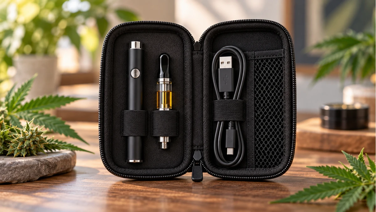 Vape Pen Cases: Protect a 510 Oil Pen and Cartridge Separately — hardware view 1