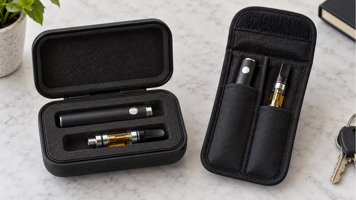 Vape Pen Cases: Protect a 510 Oil Pen and Cartridge Separately — hardware view 2