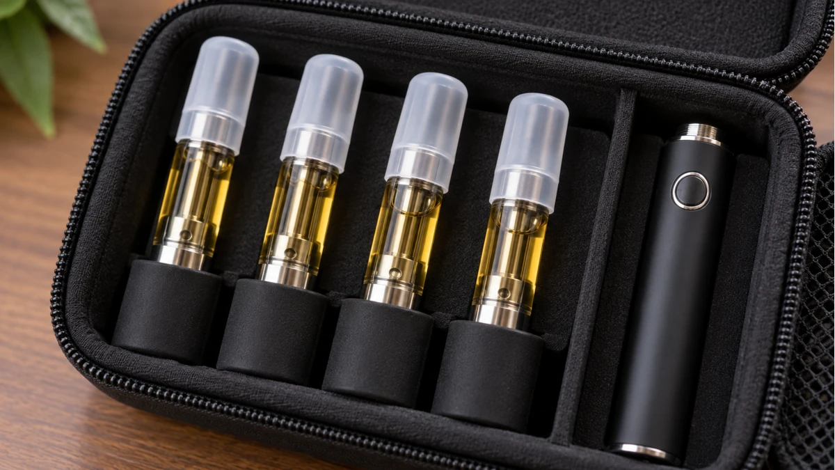 Vape Pen Cases: Protect a 510 Oil Pen and Cartridge Separately — hardware view 3