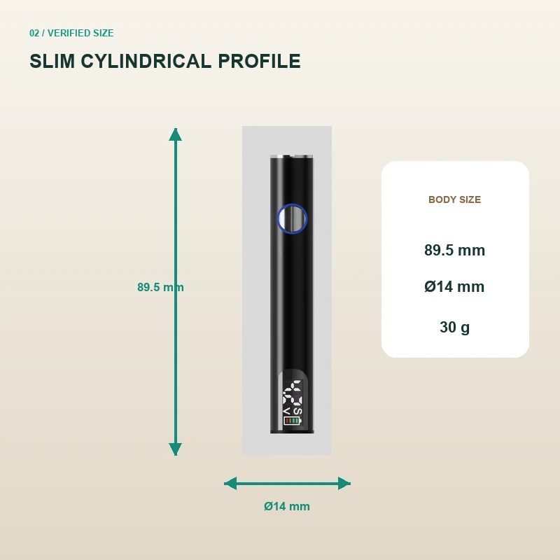 VoltStick 89.5 millimeter height and 14 millimeter diameter