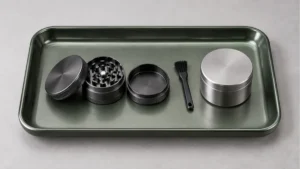 Weed Rolling Trays: Edge Height, Surface Finish, Size, and Cleanup — hardware view 1