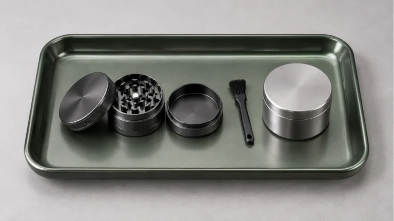 Weed Rolling Trays: Edge Height, Surface Finish, Size, and Cleanup — hardware view 1