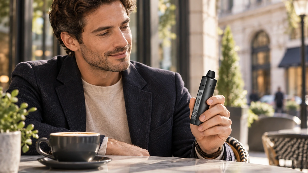AOVAPE Canopus Dry Herb Vaporizer - Matte Housing and OLED