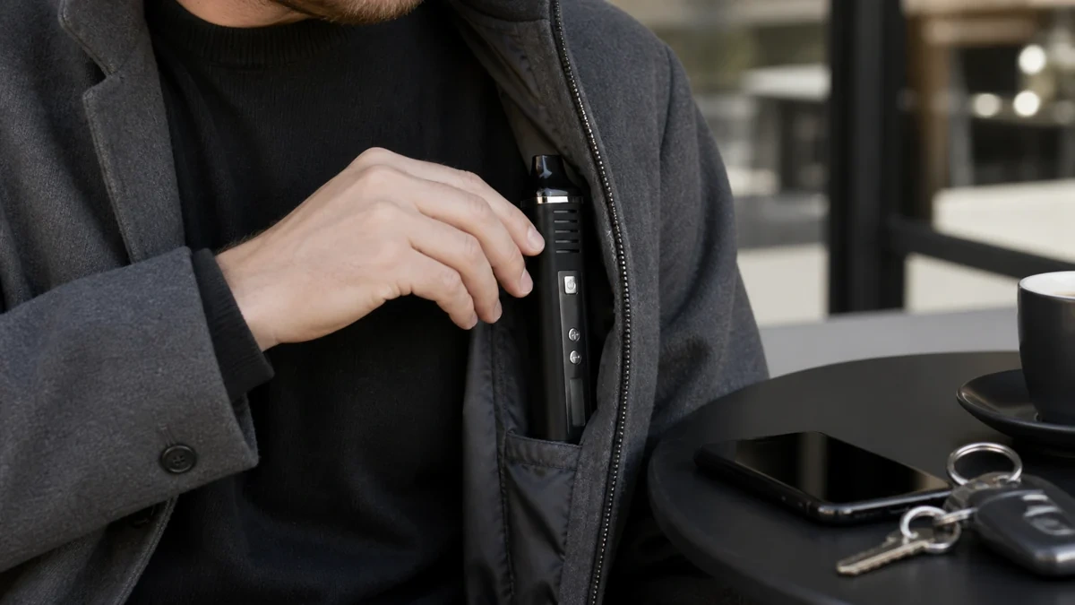 AOVAPE Pathfinder Dry Herb Vaporizer - Carry and Routine Care