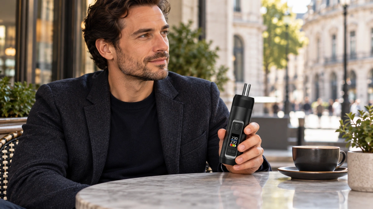 AOVAPE Raptor Hybrid Dry Herb Vaporizer - Hybrid Heating Platform