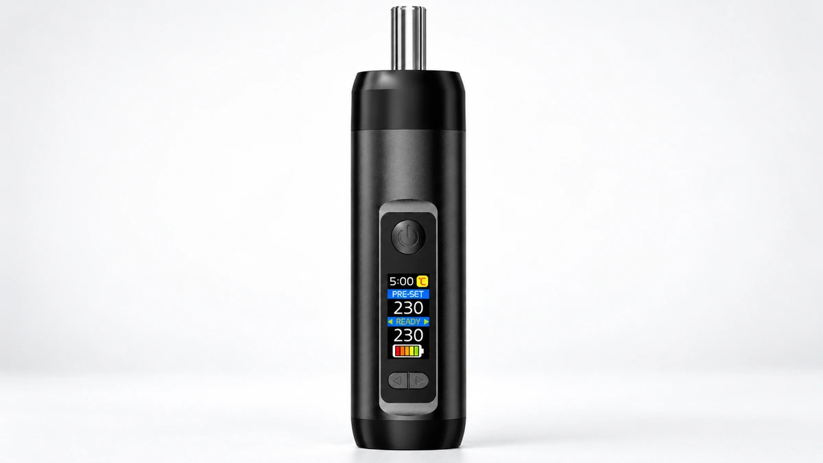 AOVAPE Raptor Hybrid Dry Herb Vaporizer - TFT Display and USB-C Charging