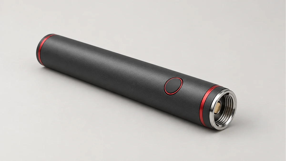 Exposed threaded connection on an unbranded battery