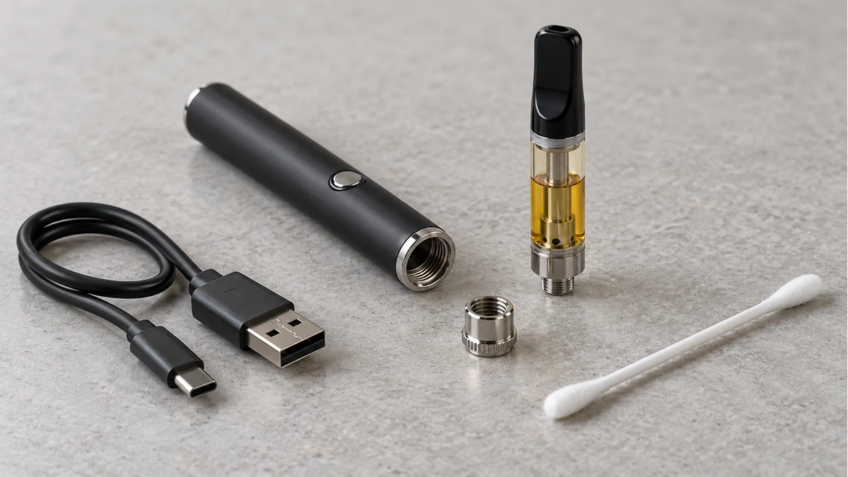 510 battery, cable, cartridge and connector components