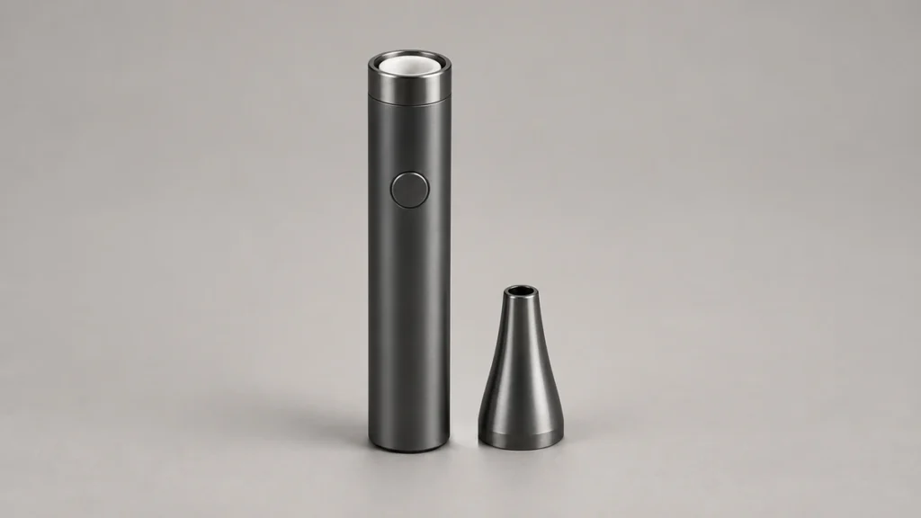 Unbranded cup-style pen and detached mouthpiece